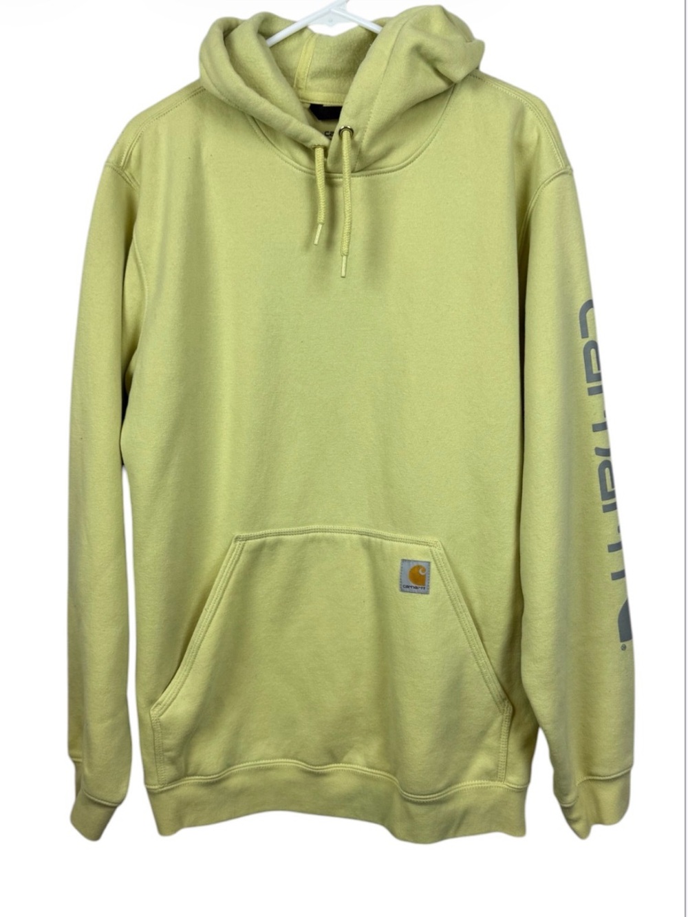 Carhartt Loose Fit m Pullover Hooded Sweatshirt in Lemongrass color Size L